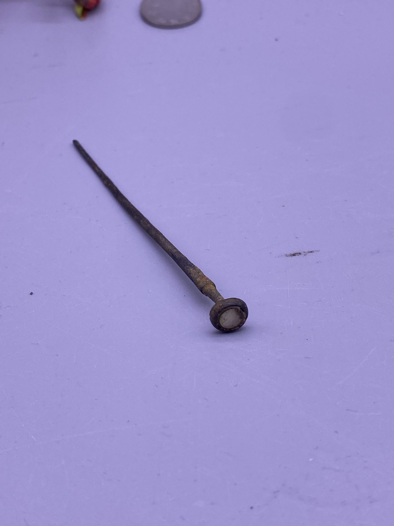 明代铜簪子，尺寸10.3厘米，品相如图，188包快递