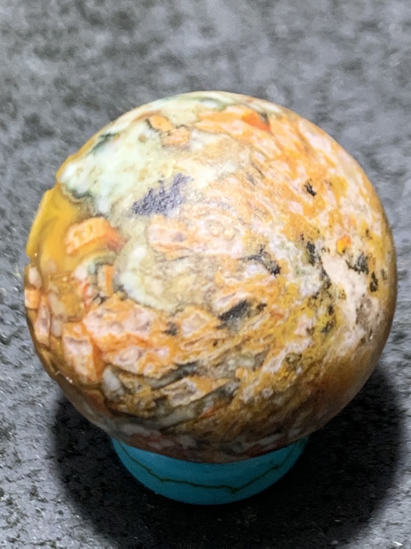 精美亚光草花纹战国红玛瑙手工雕刻福字2.0单珠一颗！