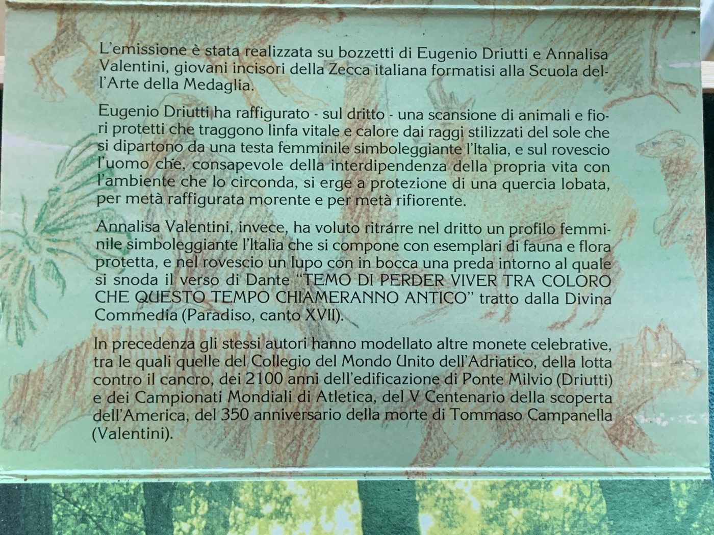 《竞宝斋》第180场-周日，周一2场 (全场包邮) 意大利，1991，花神2枚一套原装银币