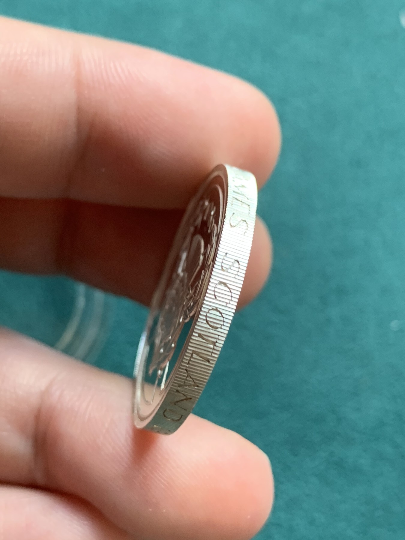 《竞宝斋》第180场-周日，周一2场 (全场包邮) 英国1986年2镑精制纪念银币PROOF， 原盒证，首枚2英镑纪念币