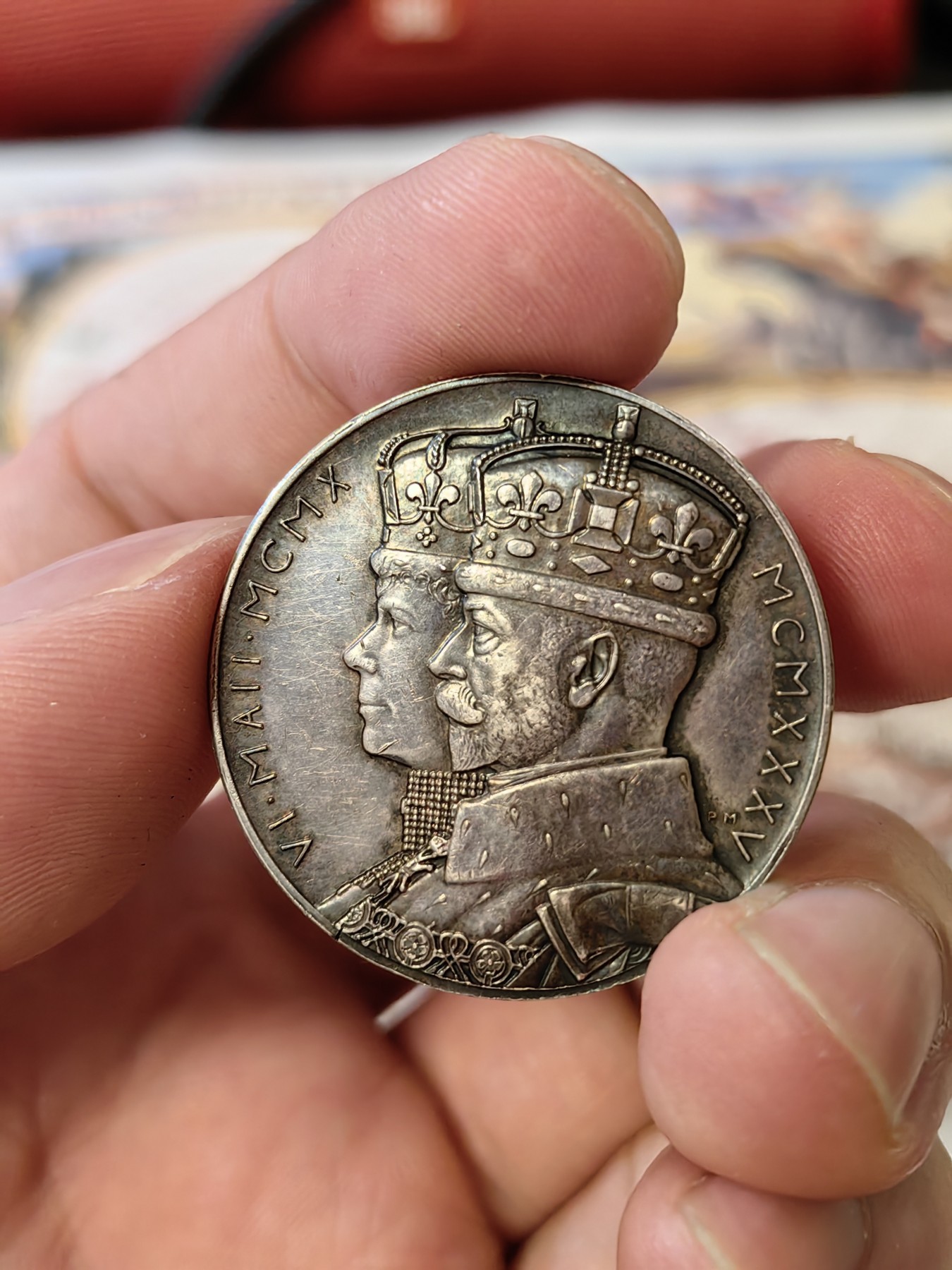 橡树集藏-006场 海纳百川 1935乔五登基小银章