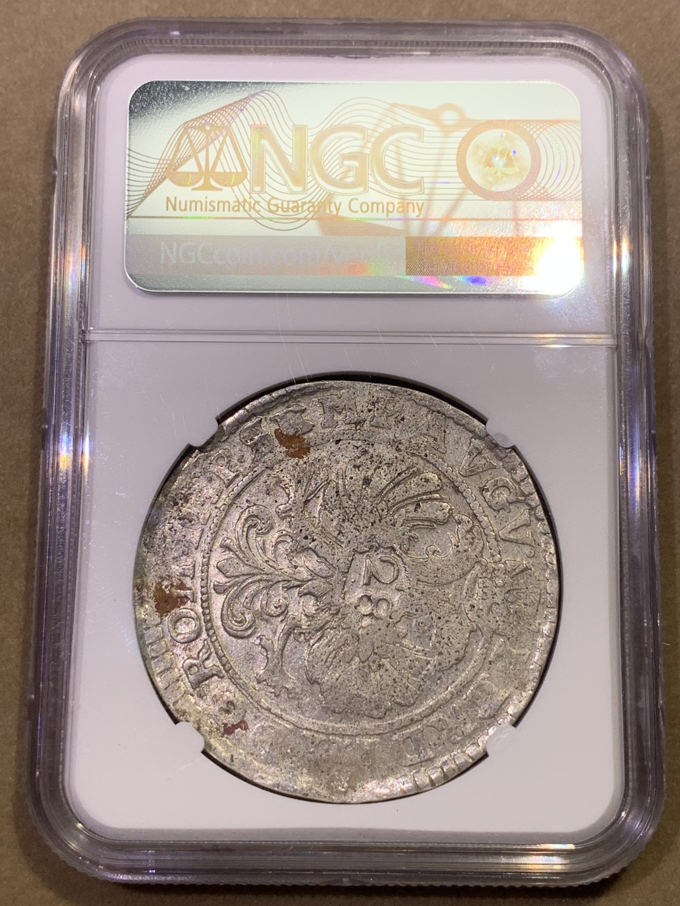 《竞宝斋》第180场-周日，周一2场 (全场包邮) NGC AUD 德国1649 杰弗斐迪南三世 28S 银币 少见品种