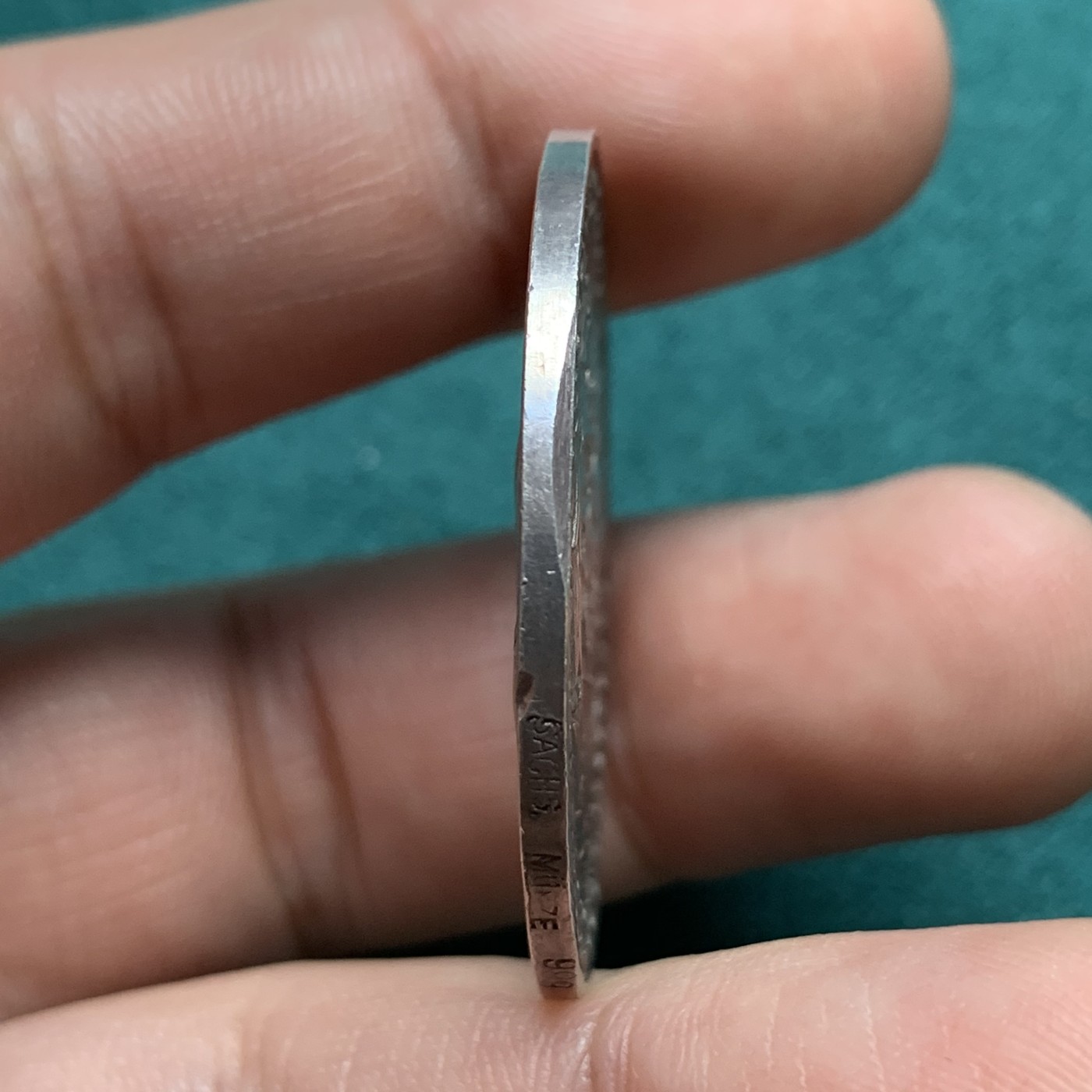 《竞宝斋》第180场-周日，周一2场 (全场包邮) 德国 1927年 兴登堡80大寿银章 高浮雕工艺 细节精美