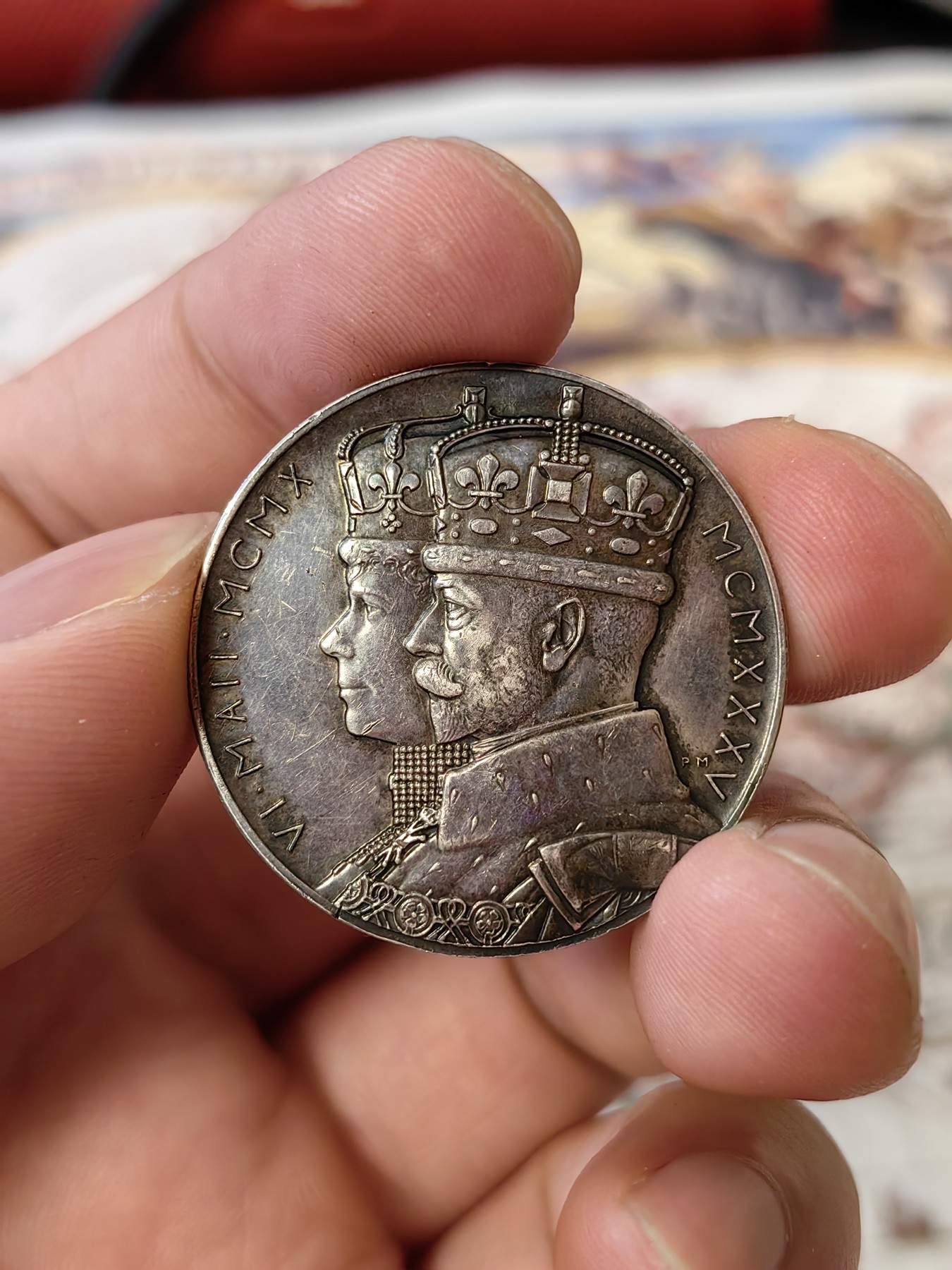 橡树集藏-006场 海纳百川 1935乔五登基小银章