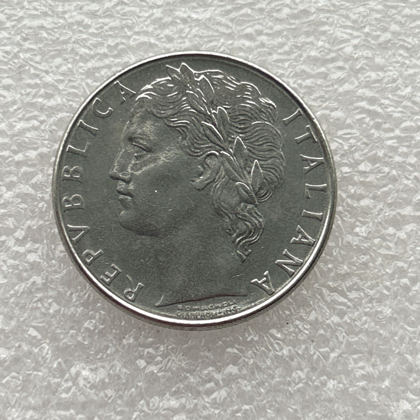 全场一元起拍 世界钱币散币场 第七期 1981年意大利100里拉 种树女神