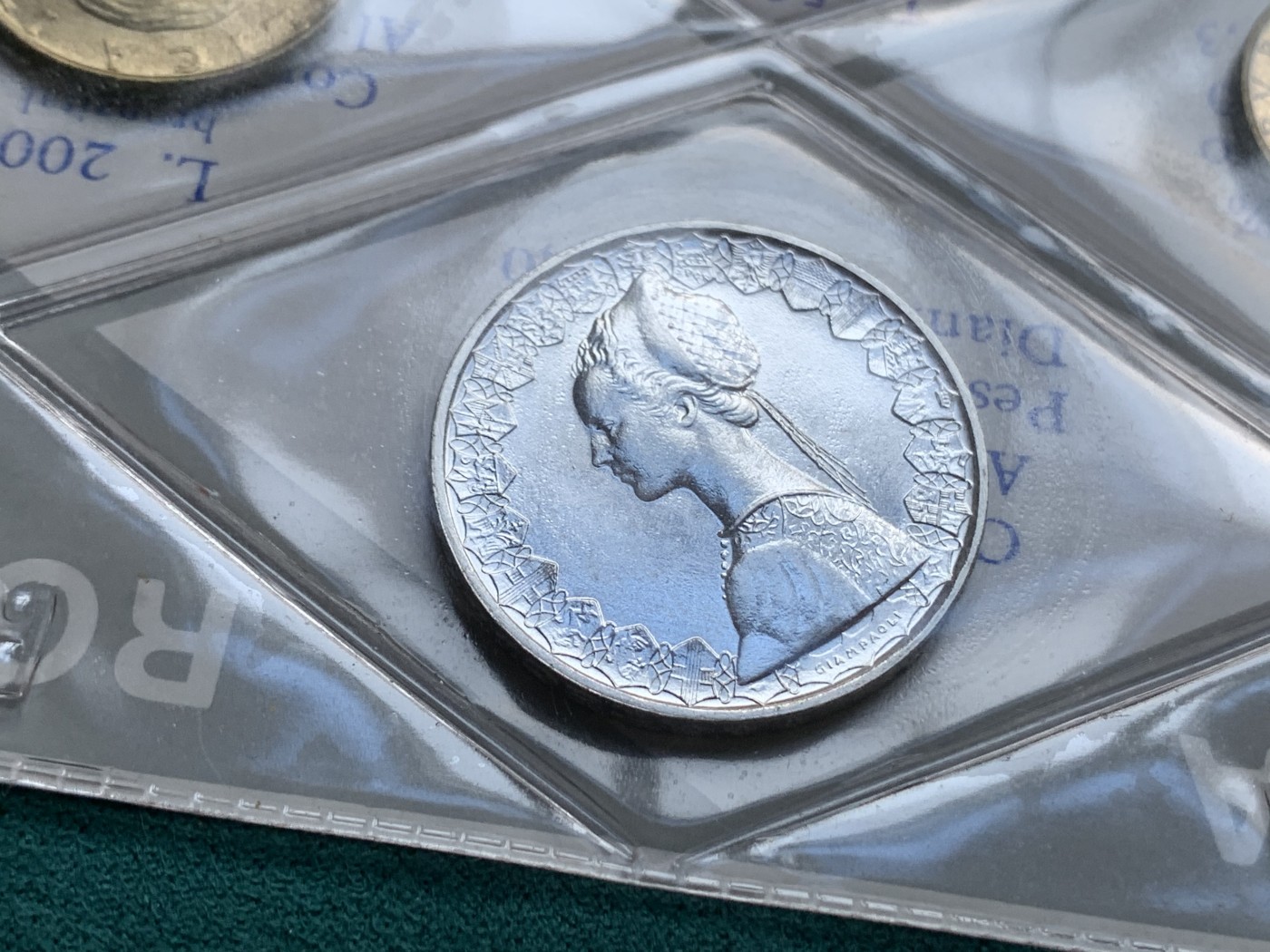 《竞宝斋》第180场-周日，周一2场 (全场包邮) 意大利，1984，普制套币 含帆船银币