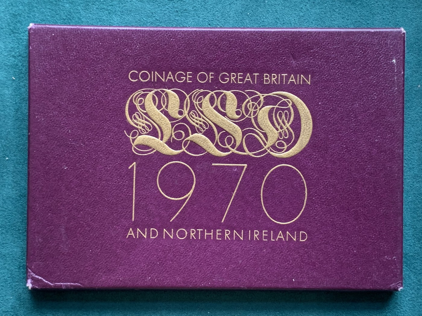《竞宝斋》第180场-周日，周一2场 (全场包邮) 英国 1970年伊丽莎白二世精制套币，12进制关门币