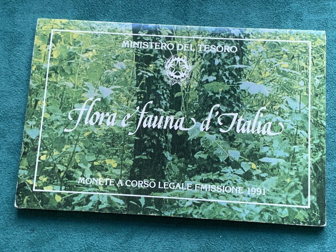 《竞宝斋》第180场-周日，周一2场 (全场包邮) 意大利，1991，花神2枚一套原装银币