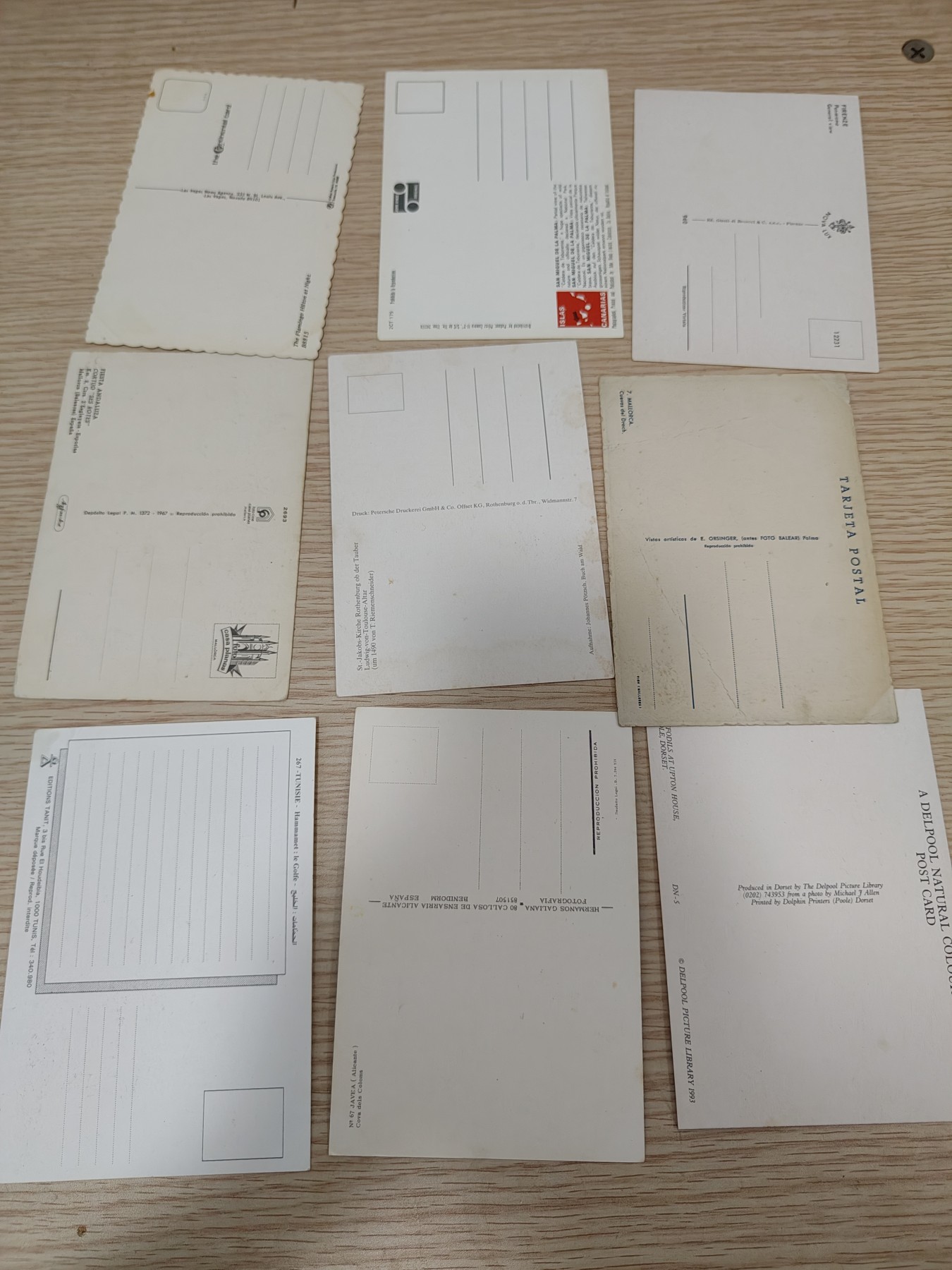 全场0元起拍 第72期 咸鱼国勋章拍卖专场 7月12日（周三）下午6：00开始 各国老明信片一组