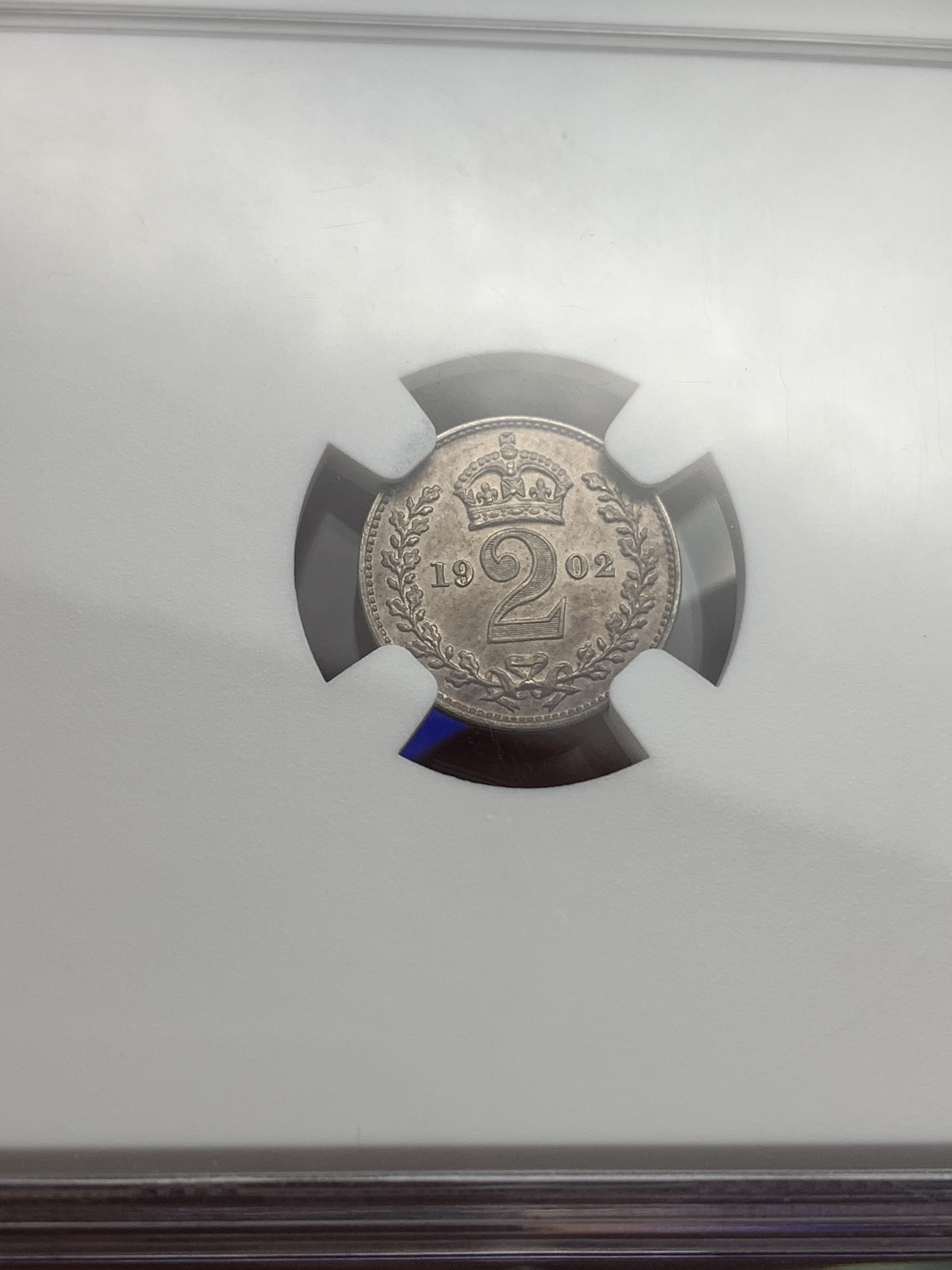 《竞宝斋》第180场-周日，周一2场 (全场包邮) 4枚一组 NGC PF61-64 MATTE 英国1902 爱德华七世 洗脚币 包浆好 MATTE 难得