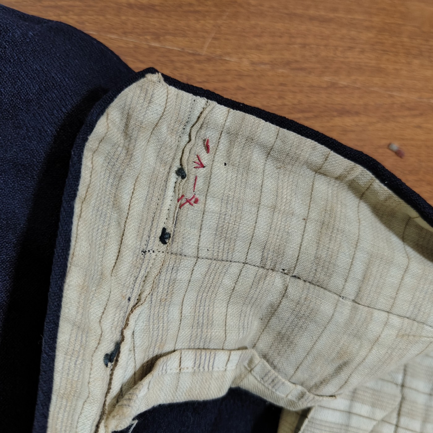 全场0元起拍 第72期 咸鱼国勋章拍卖专场 7月12日（周三）下午6：00开始 日本海军防暑裤 腰围74 裤长65