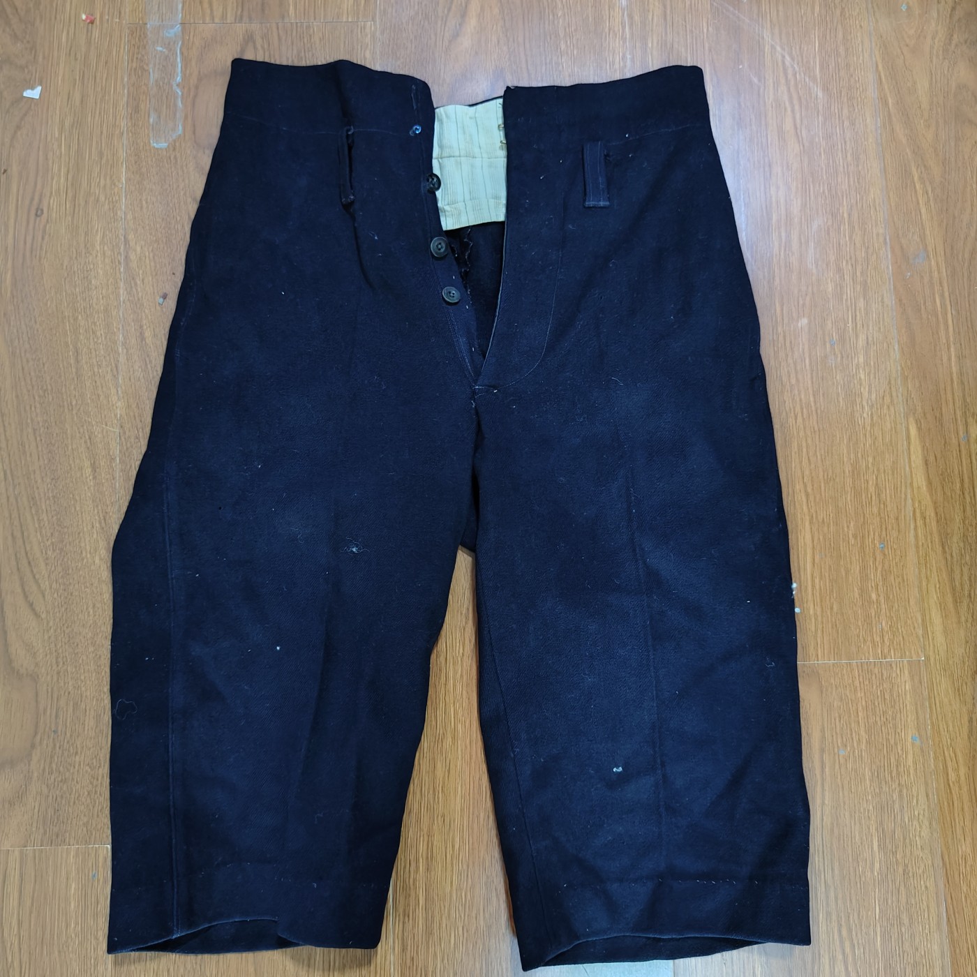 全场0元起拍 第72期 咸鱼国勋章拍卖专场 7月12日（周三）下午6：00开始 日本海军防暑裤 腰围74 裤长65