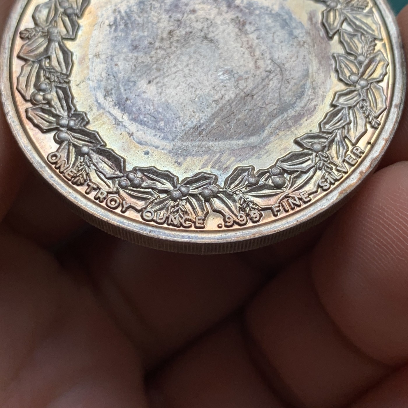 《竞宝斋》第180场-周日，周一2场 (全场包邮) 1992年 宗教银章 999银 一盎司 31.1克