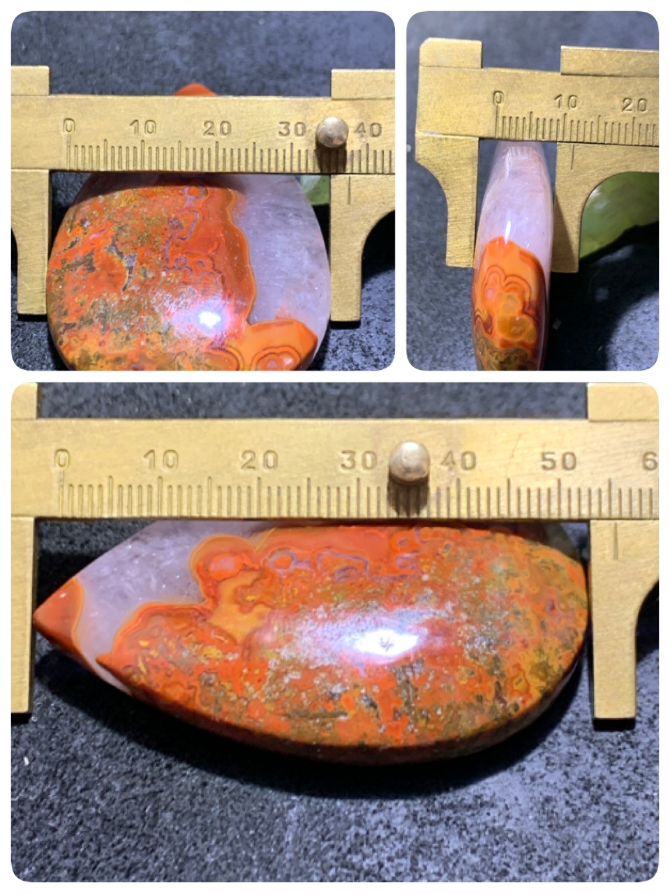 精美高玉化战国红玛瑙冰飘吊坠一个