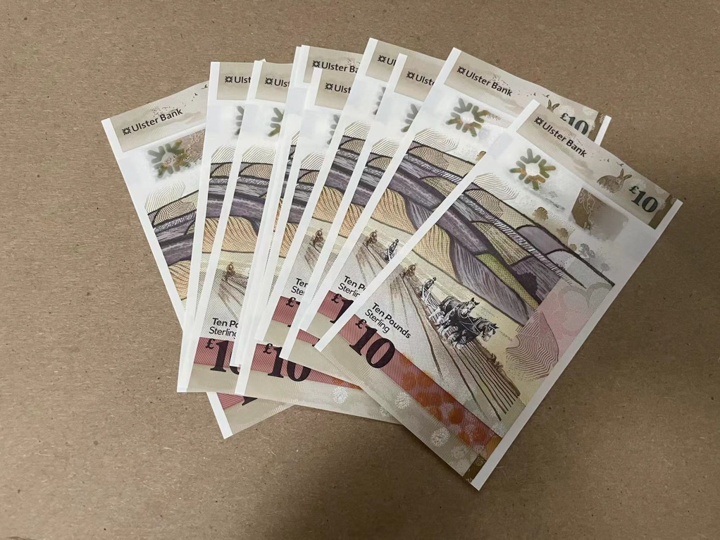 【Blue Auction】✨世界纸币精拍第344期——周日畅拍场【精】 【一组10张无47】北爱尔兰 2018年10镑 全新UNC