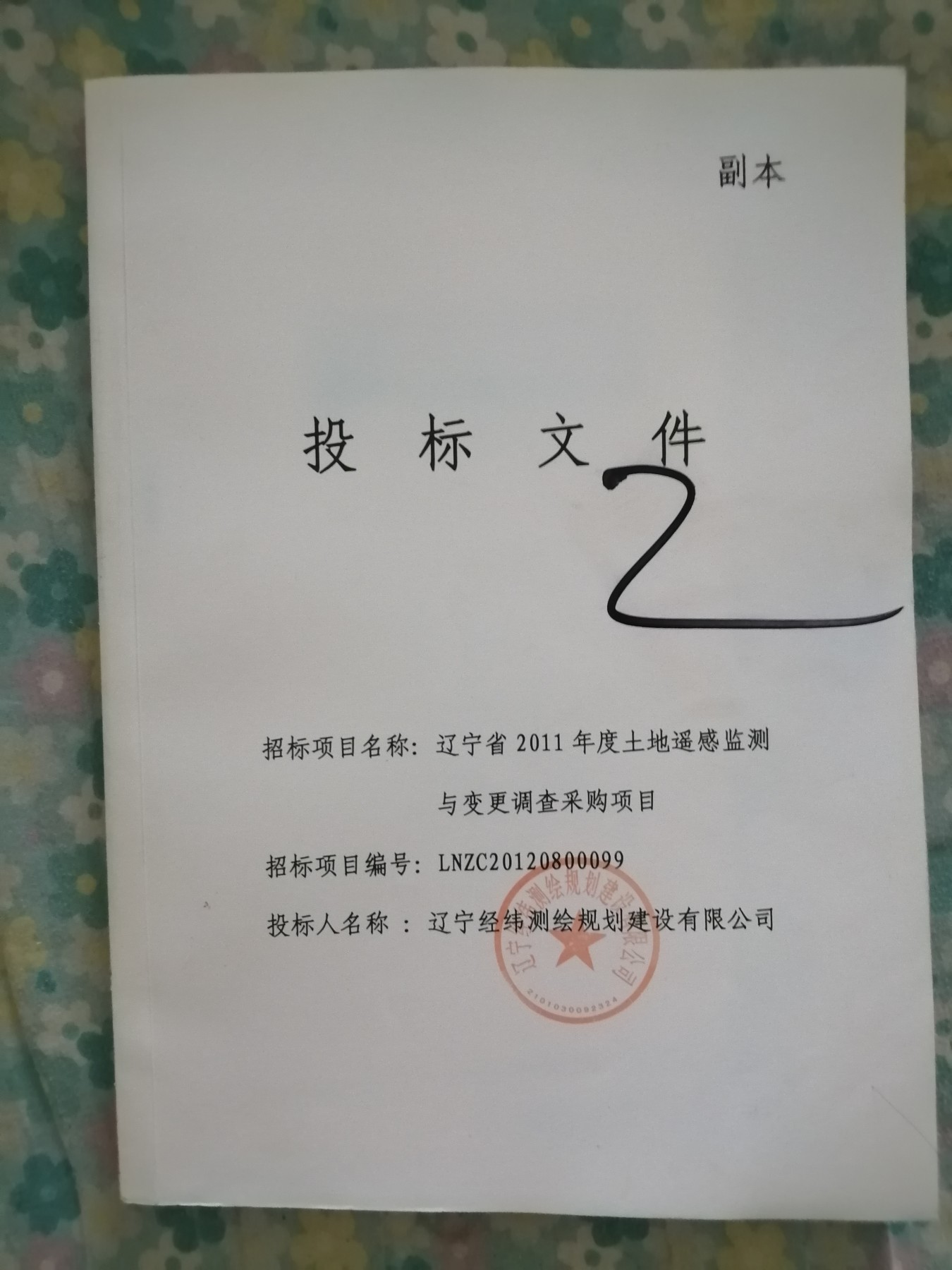 投标文件