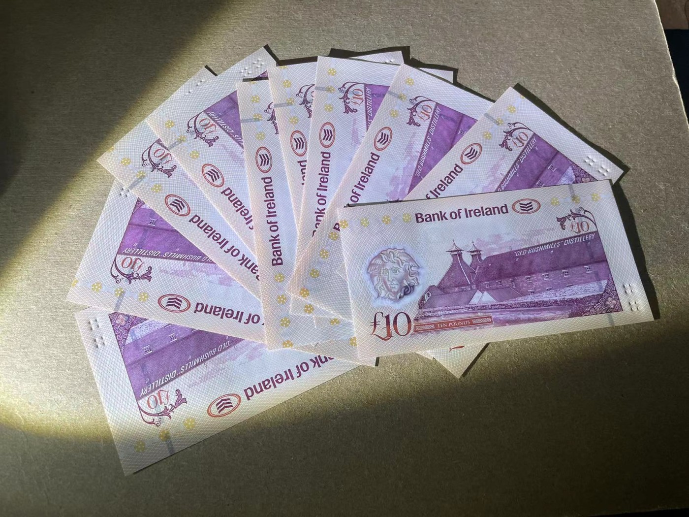 【Blue Auction】✨世界纸币精拍第344期——周日畅拍场【精】 【一组10张】北爱尔兰 2017年10镑 全新UNC