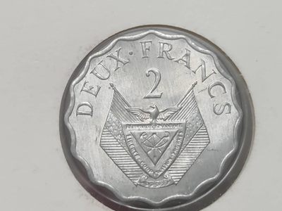 邮币封第五场 1970年卢旺达2法郎邮币封