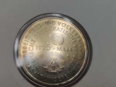 邮币封第五场 1990年东德劳动节纪念10马克邮币封