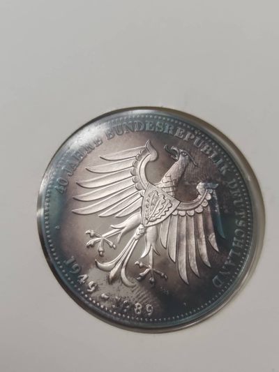 邮币封第五场 1990年德国大银章邮币封