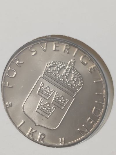 邮币封第五场 1984年瑞典一克朗邮币封