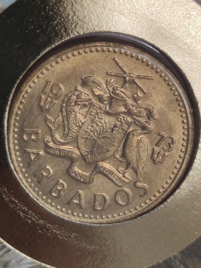 邮币封第五场 1973年巴巴多斯5分邮币封