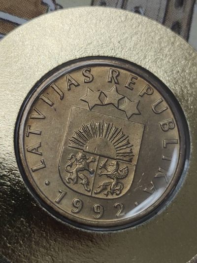 邮币封第五场 1992年拉脱维亚50分邮币封