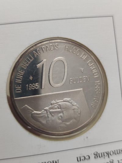 邮币封第五场 1995年荷兰10盾银币邮币封