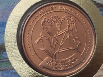 邮币封第五场 1992年马达加斯加5阿里亚里邮币封