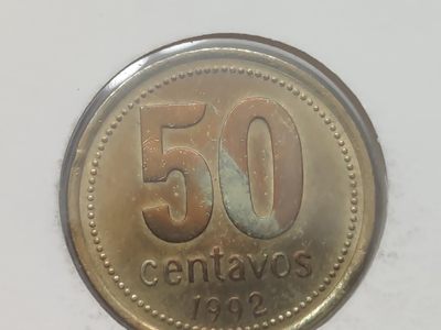 邮币封第五场 1992年阿根廷50分邮币封