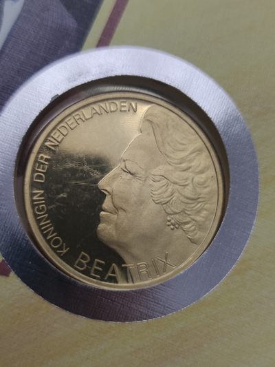 邮币封第五场 1995年荷兰10盾银币邮币封