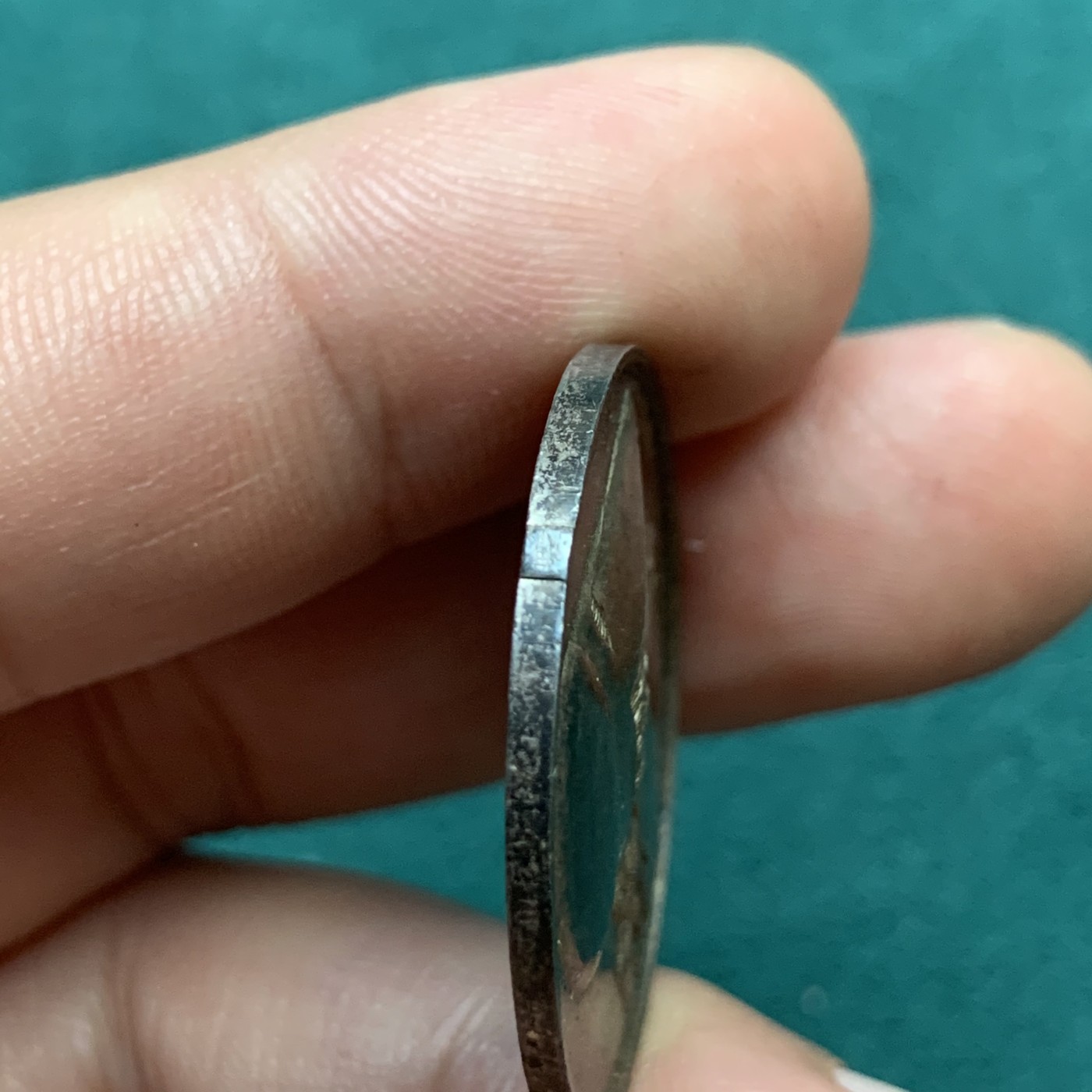 《竞宝斋》八角代币+章牌专场！第182场-周日，周一，周二 3场 (全场包邮) 法国鲁昂自由模拟社会银质jeton，8.27g，29mm，烟斗边铭