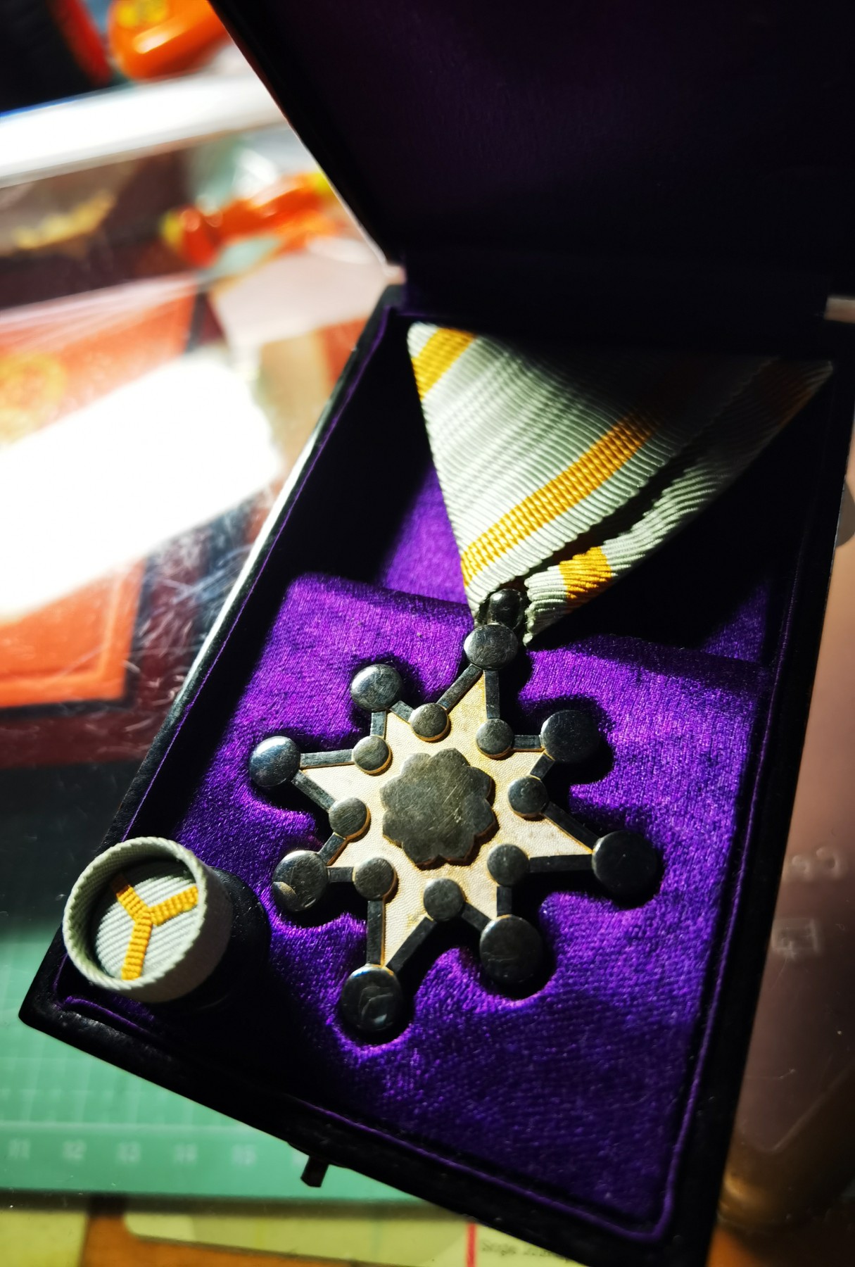 小杏藏品清理行动 战时 勋八等瑞宝章