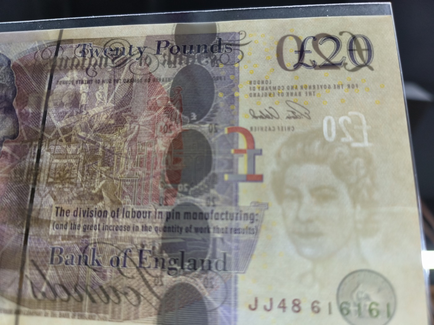英镑E序列20英镑