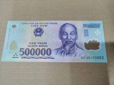 全新  越南 50万盾 塑料钞 - DS 20173903