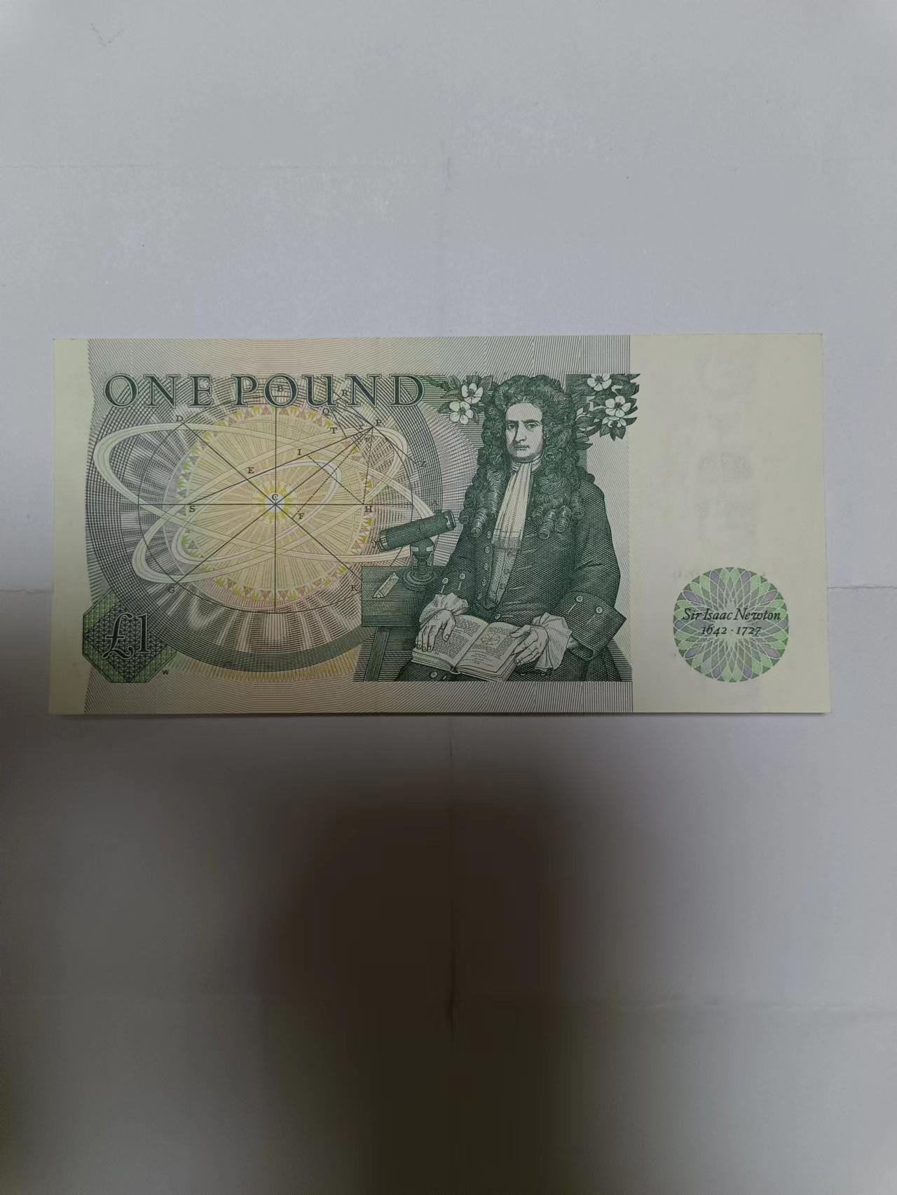 【20230713】非全新纸币第四十一场 英国D序列1镑