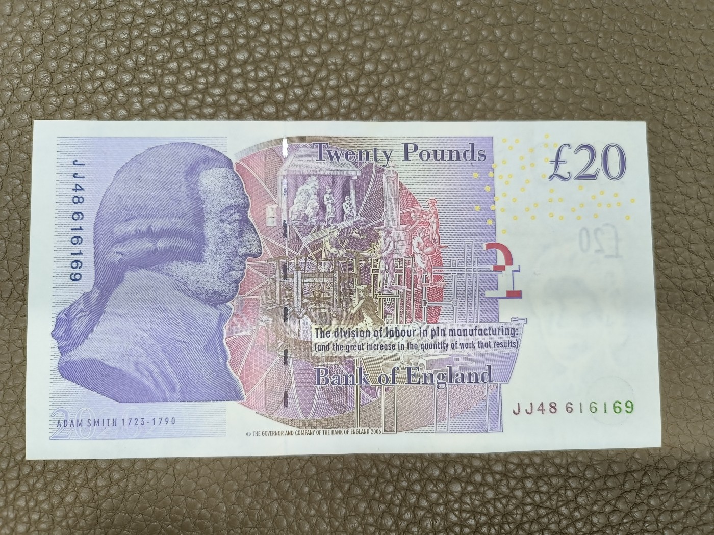 英镑E序列20英镑