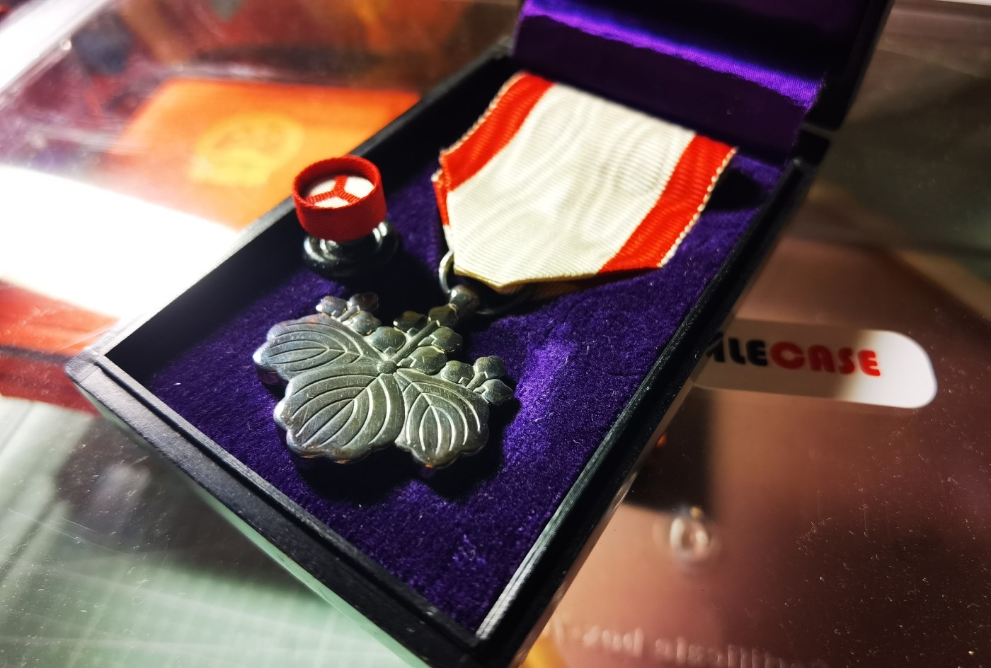 小杏藏品清理行动 战后中期 勋八等白色桐叶章