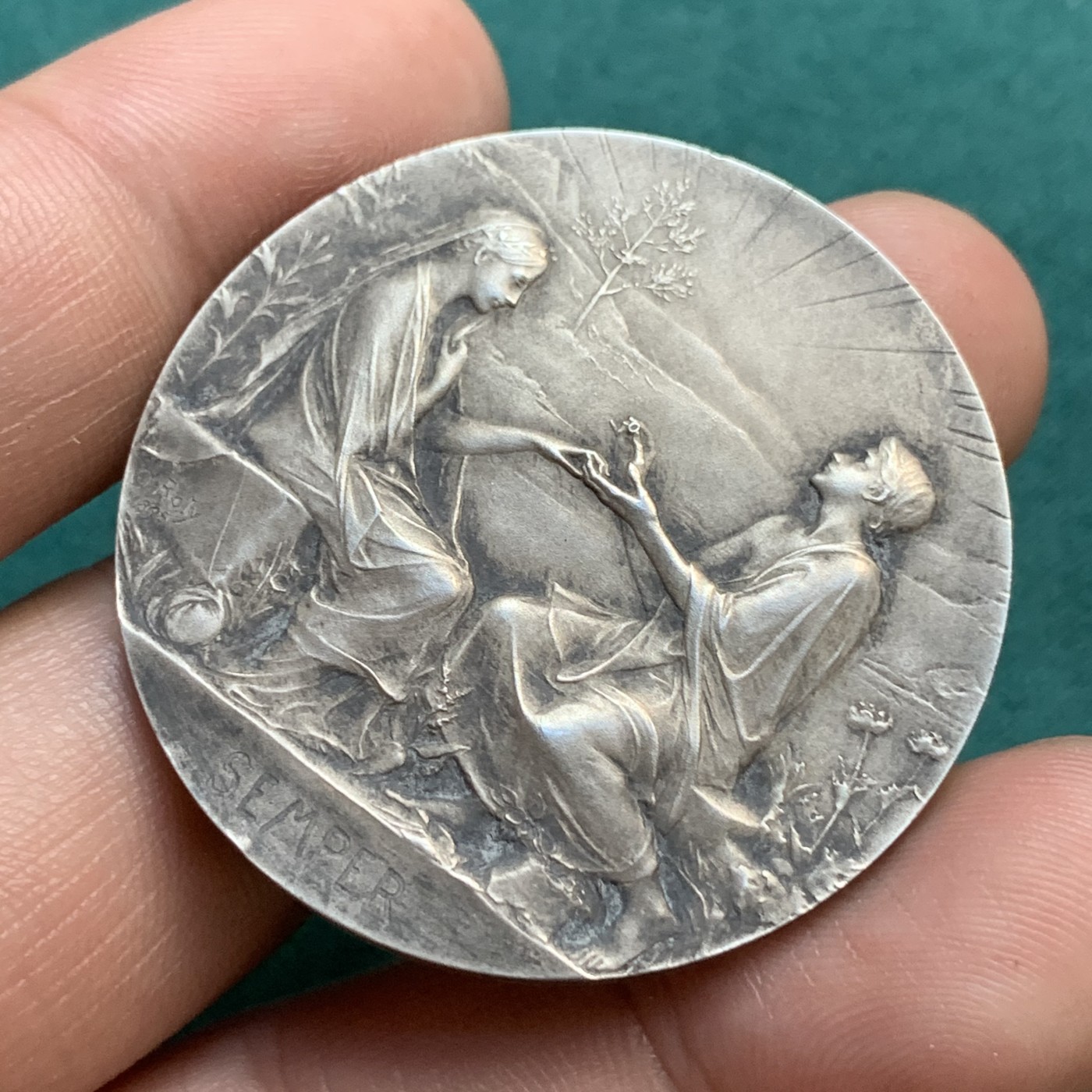 《竞宝斋》八角代币+章牌专场！第182场-周日，周一，周二 3场 (全场包邮) 名誉品O.Roty法国