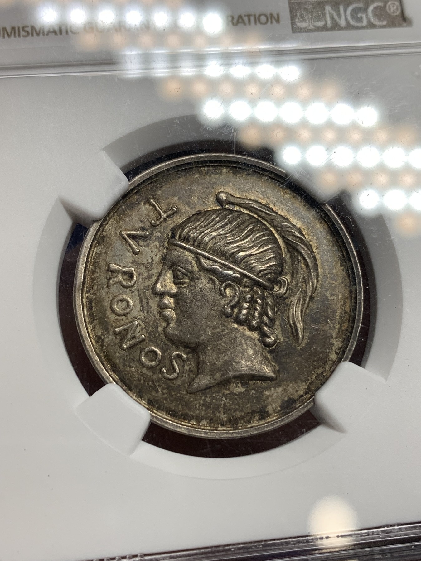 《竞宝斋》八角代币+章牌专场！第182场-周日，周一，周二 3场 (全场包邮) NGC MS62 法国1841年考古协会JETON银质代币 深彩包浆