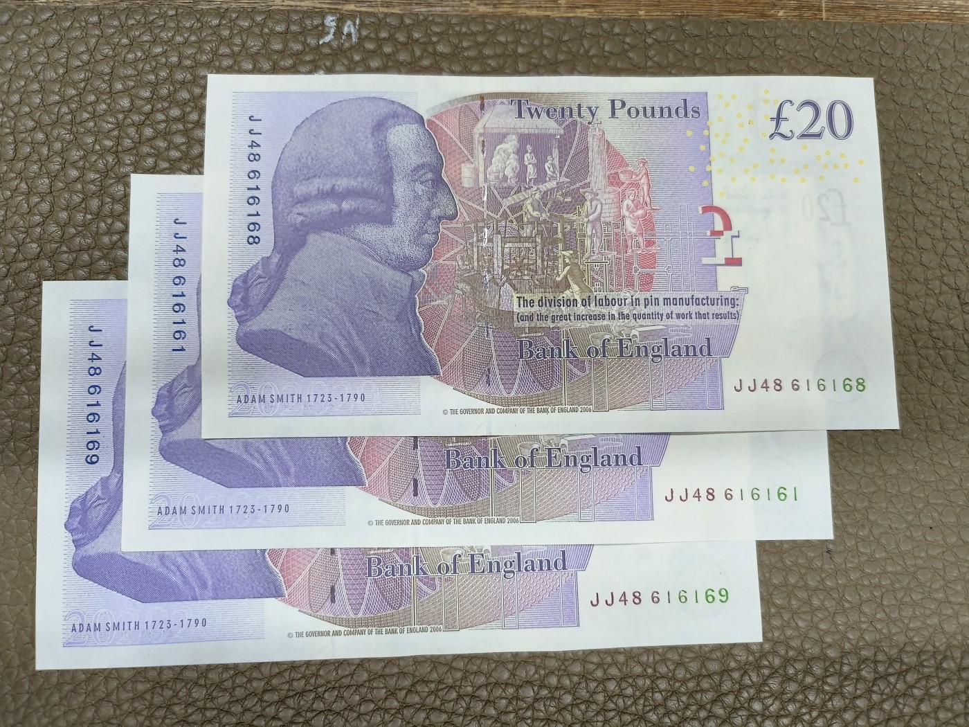 英镑E序列20英镑