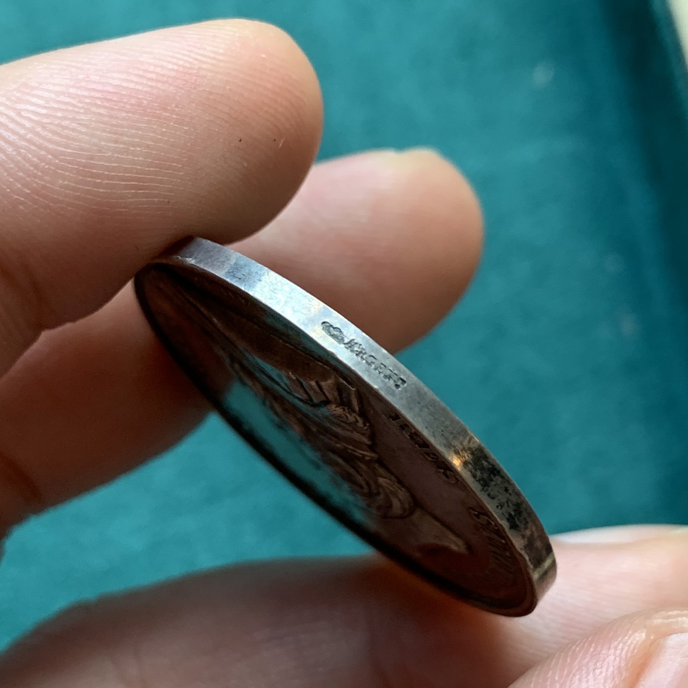 《竞宝斋》八角代币+章牌专场！第182场-周日，周一，周二 3场 (全场包邮) 法国银章，图卢兹立法学院，约瑟夫·丹泽尔半身像，17.39g，35mm，丰饶角边铭，