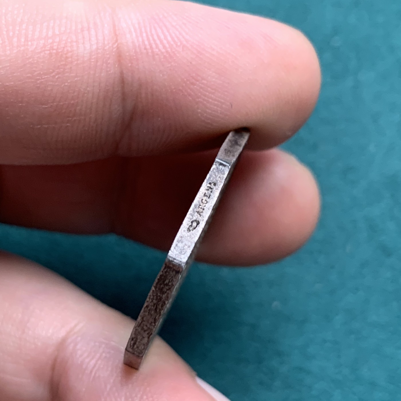 《竞宝斋》八角代币+章牌专场！第182场-周日，周一，周二 3场 (全场包邮) 法国瓦朗谢讷储蓄银行八角银质代币，10.53g，27.6mm，丰饶角边铭，金黄包浆