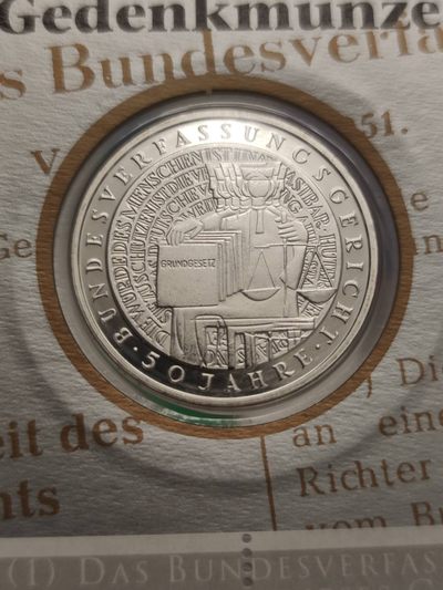 邮币封第五场 2001年德国十马克银币邮币封