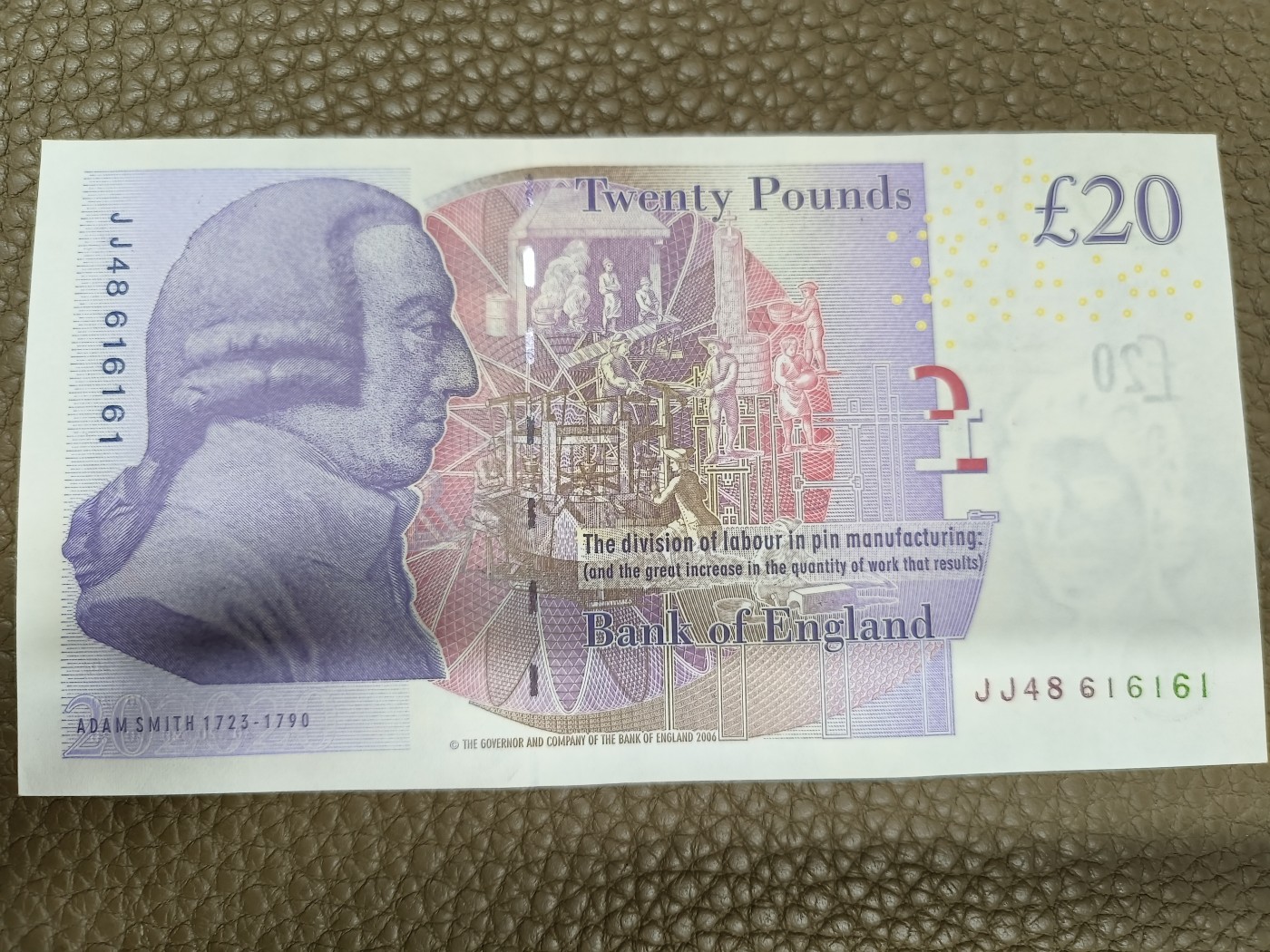 英镑E序列20英镑