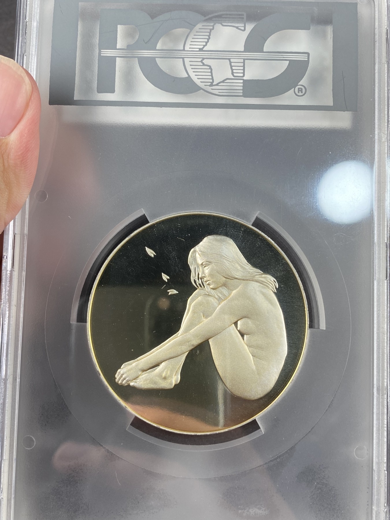 万国钱币拍卖第012期（视频直播专场） PCGS PR69DC 1993年日本樱花银章，有证书。