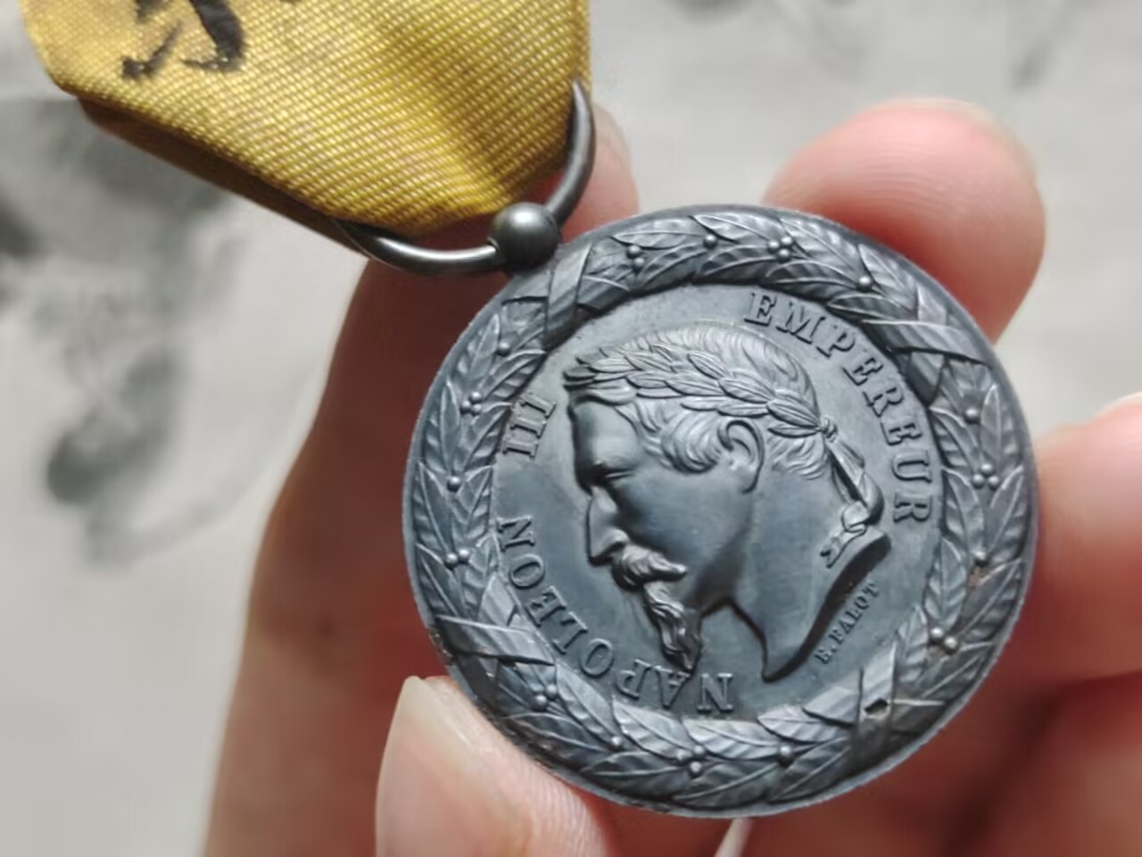 老威廉第三次麦稀奇拍卖 法国二丫奖章