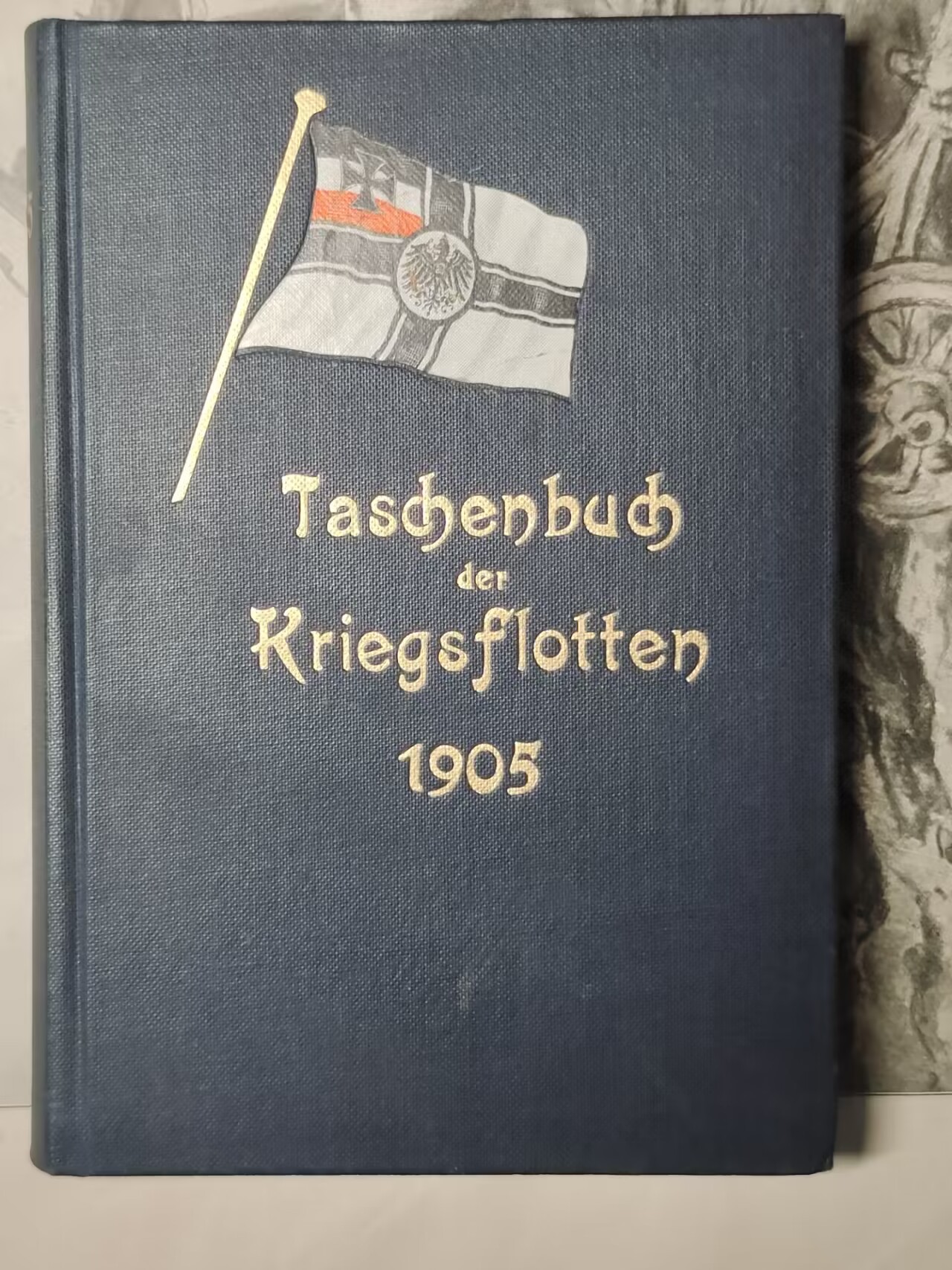 老威廉第三次麦稀奇拍卖 帝德海军年鉴1905年期，内含当时世界各国船只照片数据等信息，非常好的内容，同时也是好品。