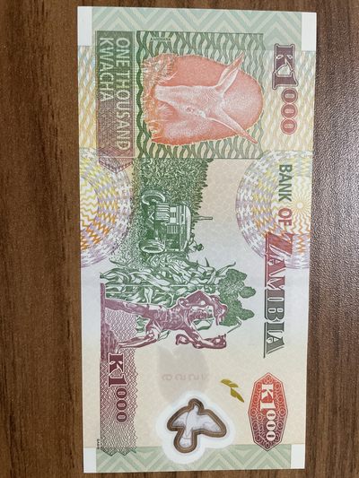 外币，外国硬币，古钱币，退市币限时专场第一期 - 赞比亚1000克瓦查