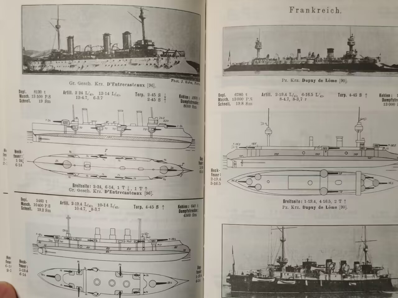 老威廉第三次麦稀奇拍卖 帝德海军年鉴1905年期，内含当时世界各国船只照片数据等信息，非常好的内容，同时也是好品。